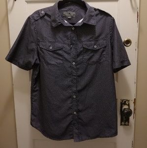 Button up short sleeve shirt